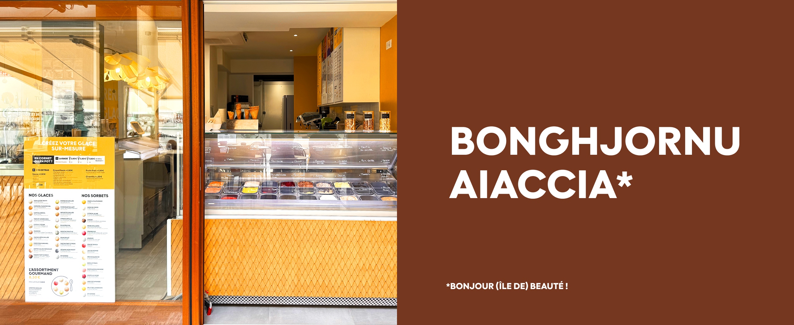 Bonghjornu aiaccia, bonjour (île de) beauté !